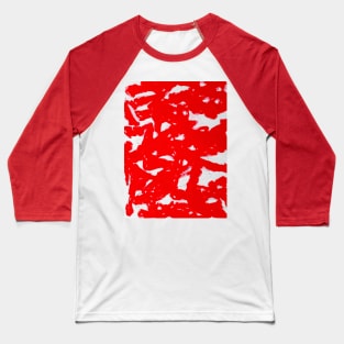 Cave Wall Scratch Baseball T-Shirt